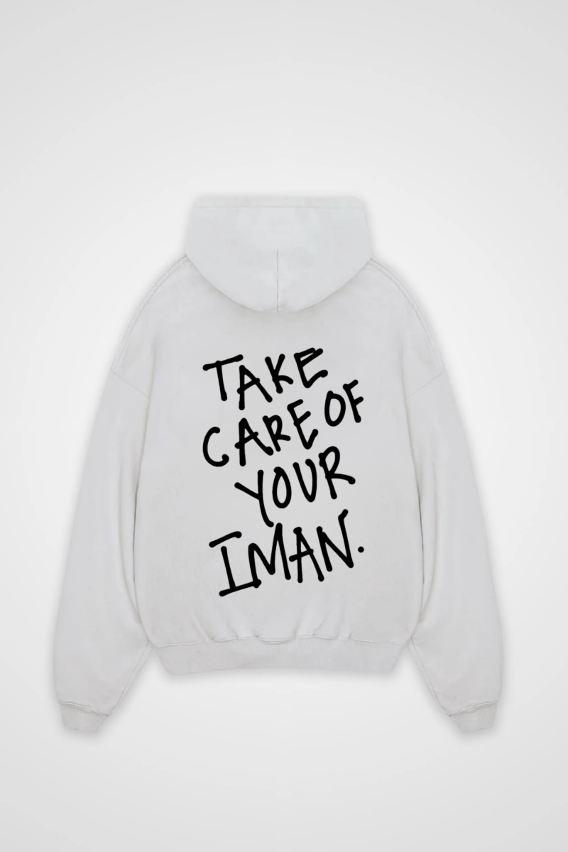 IMAN - OVERSIZED HOODIE BACKPRINT - Edeltürke