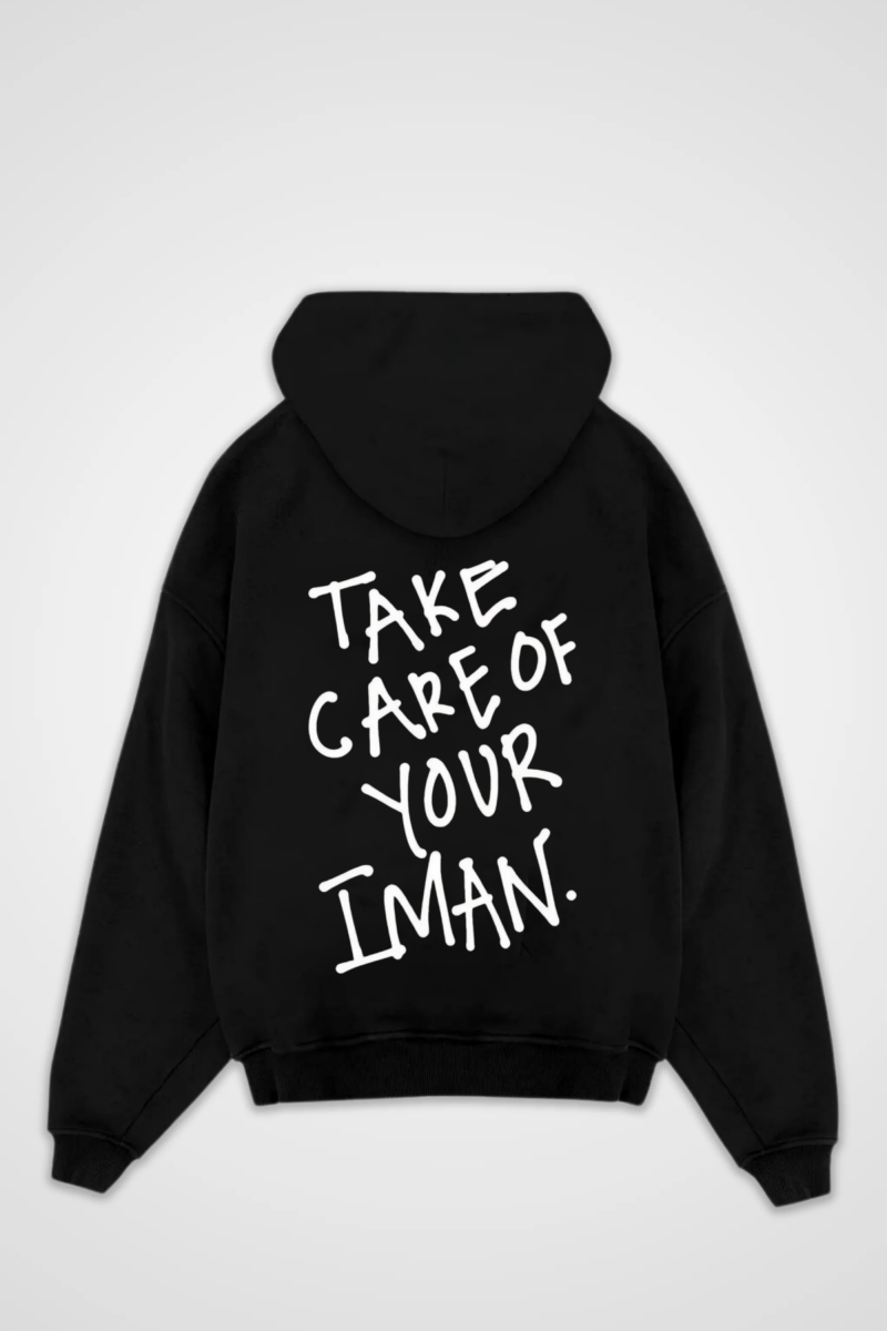 IMAN - OVERSIZED HOODIE BACKPRINT - Edeltürke