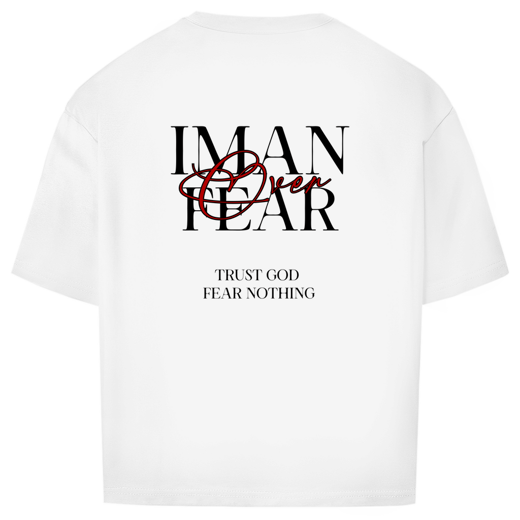 IMAN - OVERSIZED SHIRT BACKPRINT - Edeltürke