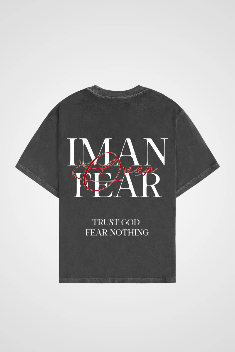 IMAN - OVERSIZED SHIRT BACKPRINT - Edeltürke