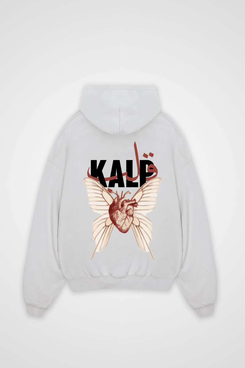KALP - OVERSIZED ZIPPER HOODIE - Edeltürke