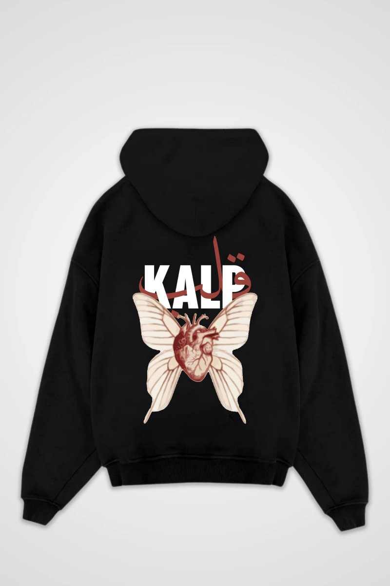 KALP - OVERSIZED ZIPPER HOODIE - Edeltürke