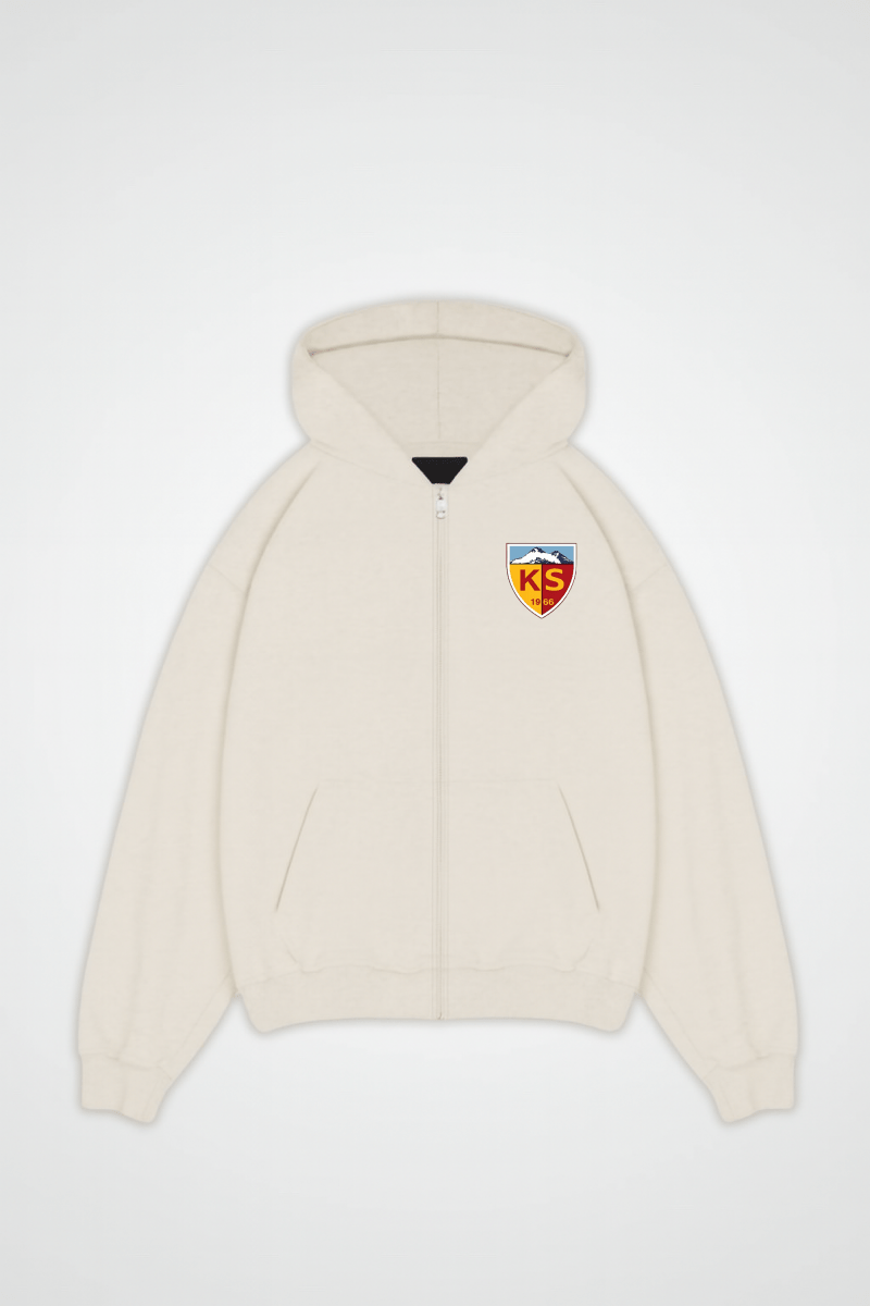 KAYSERI - OVERSIZED ZIPPER HOODIE - Edeltürke