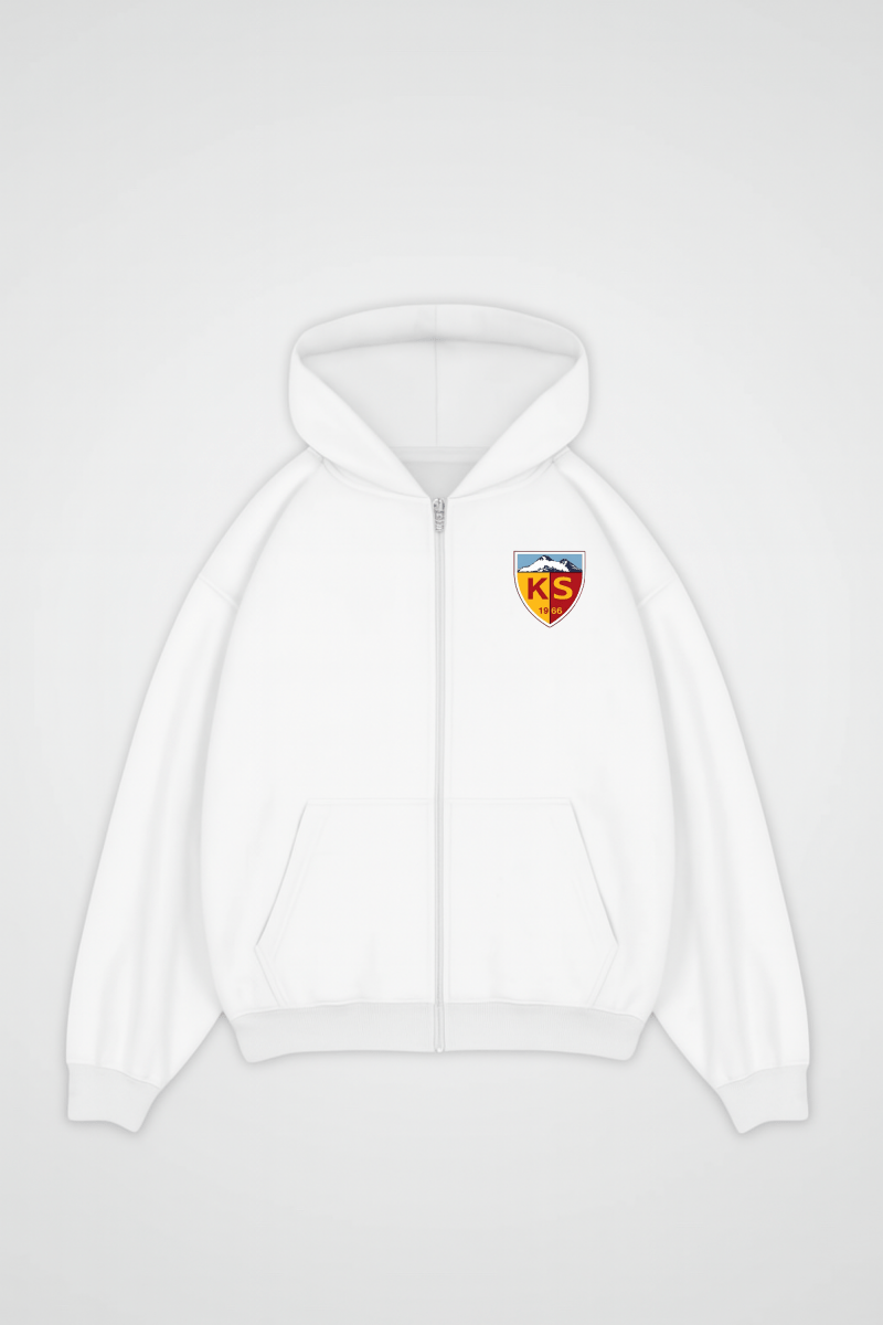 KAYSERI - OVERSIZED ZIPPER HOODIE - Edeltürke