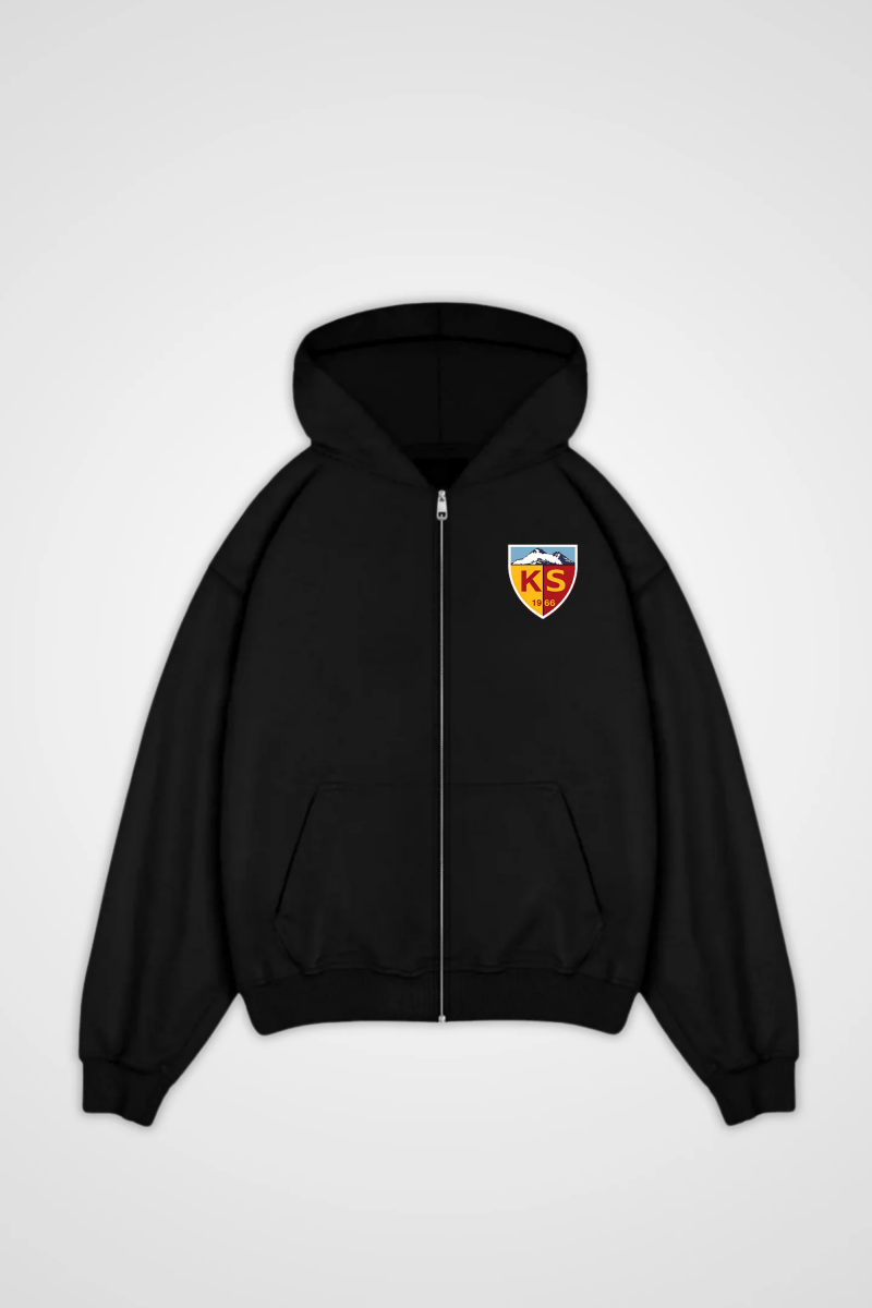 KAYSERI - OVERSIZED ZIPPER HOODIE - Edeltürke