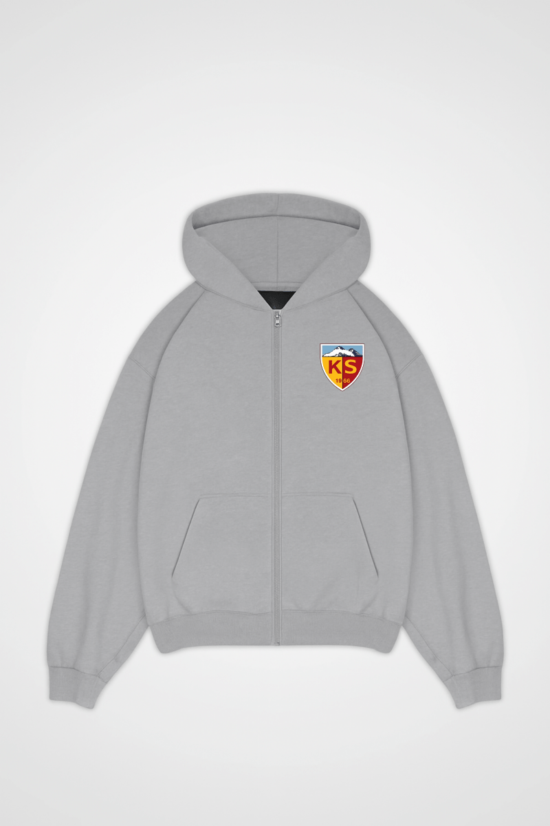 KAYSERI - OVERSIZED ZIPPER HOODIE - Edeltürke