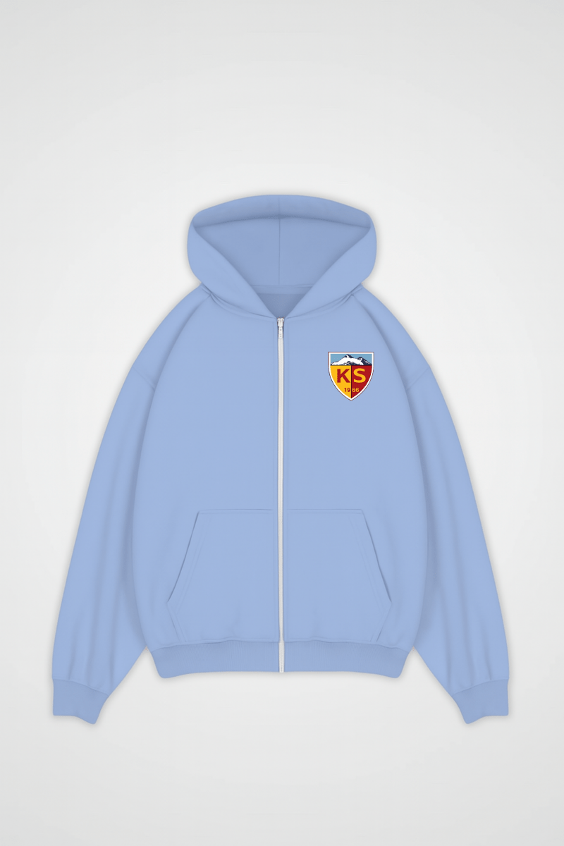 KAYSERI - OVERSIZED ZIPPER HOODIE - Edeltürke