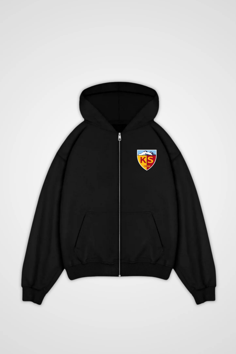 KAYSERI - OVERSIZED ZIPPER HOODIE - Edeltürke