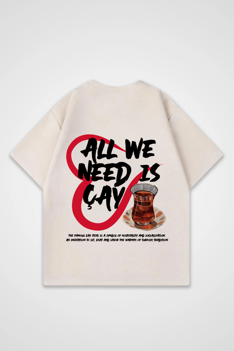 NEED CAY - OVERSIZED SHIRT BACKPRINT - Edeltürke