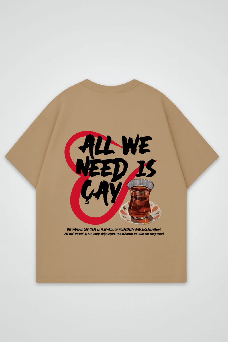 NEED CAY - OVERSIZED SHIRT BACKPRINT - Edeltürke