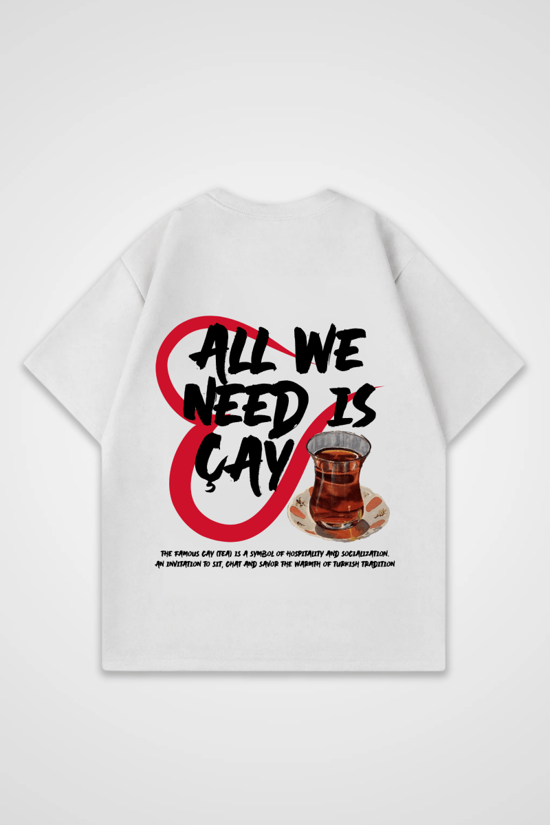 NEED CAY - OVERSIZED SHIRT BACKPRINT - Edeltürke