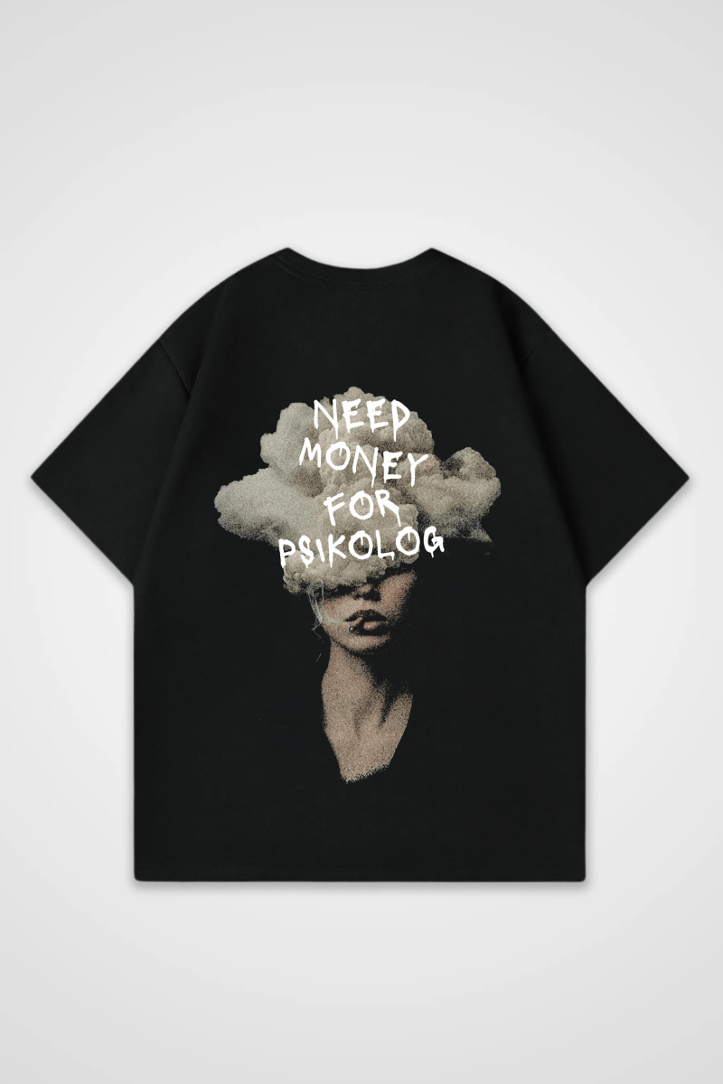 NEED MONEY - OVERSIZED SHIRT BACKPRINT - Edeltürke
