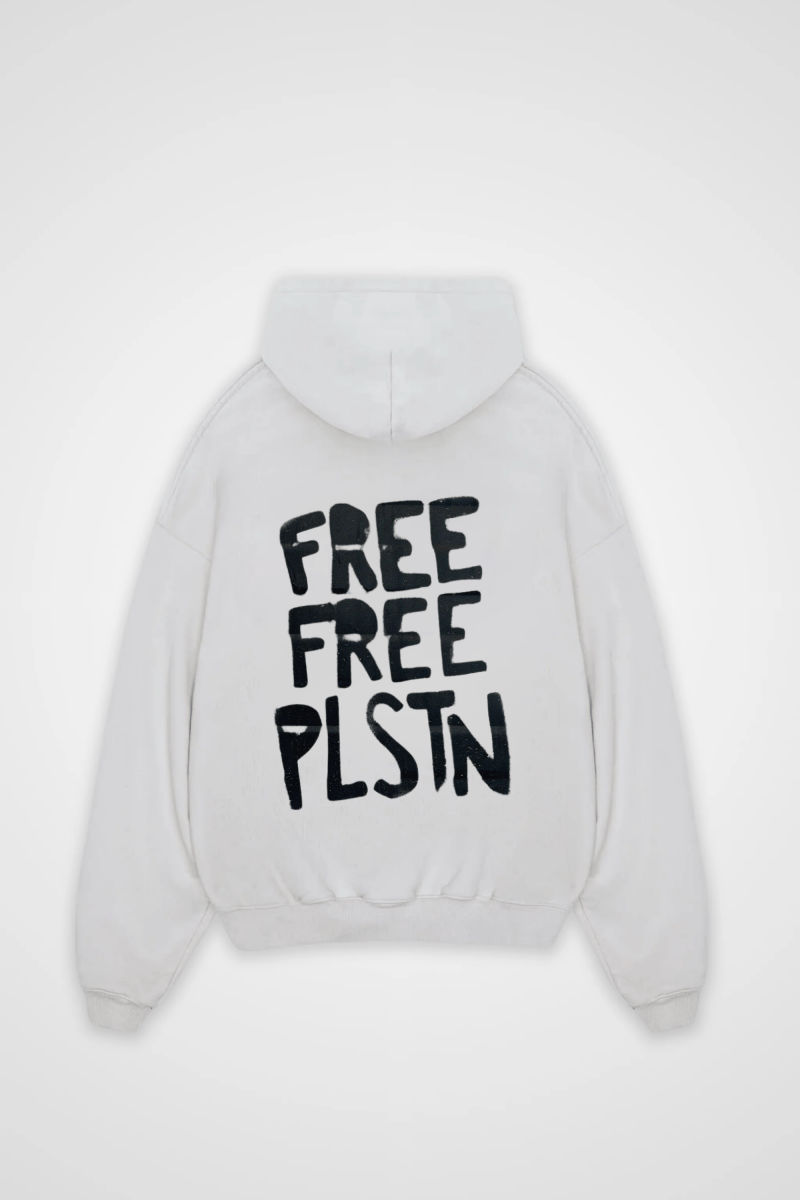PALESTINE - OVERSIZED HOODIE BACKPRINT - Edeltürke
