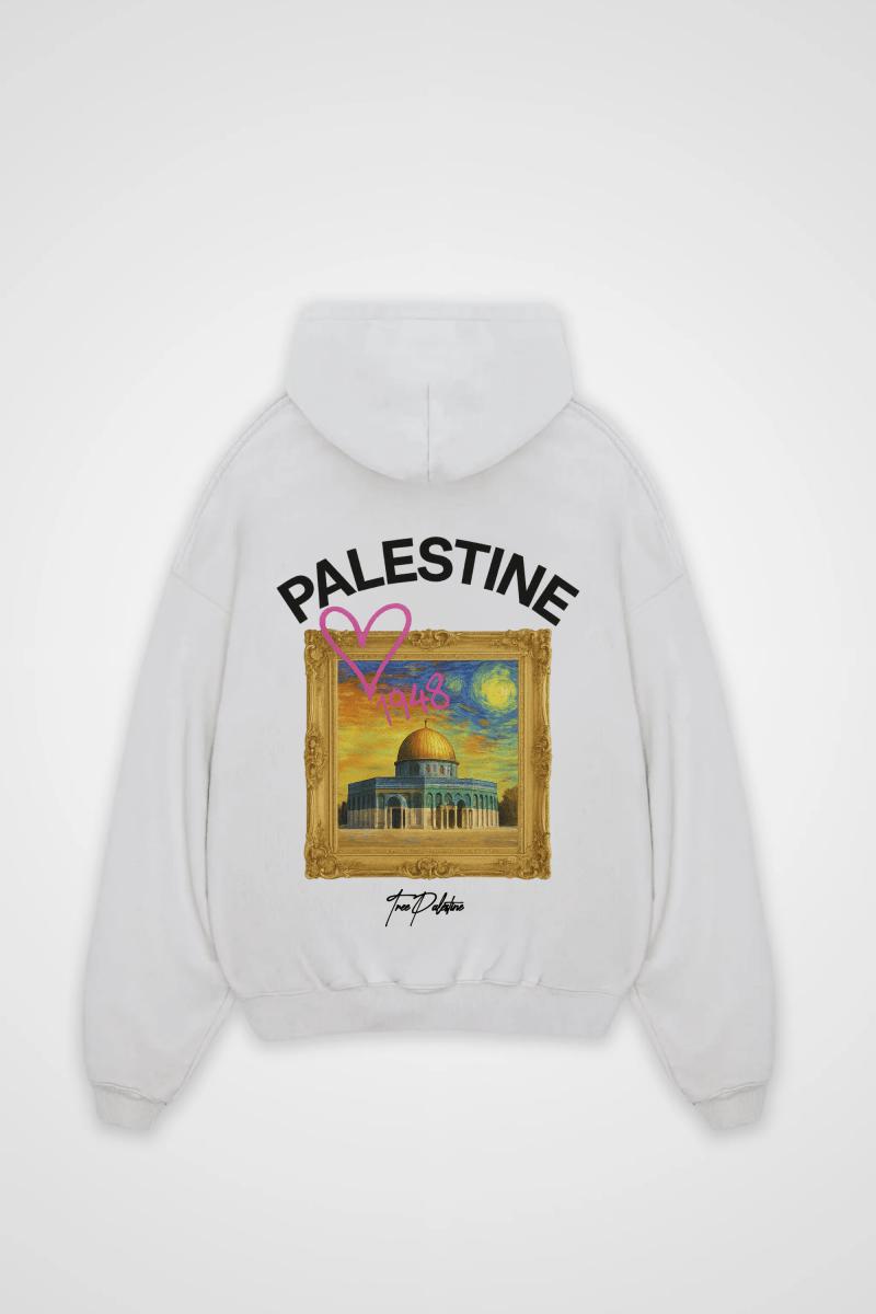 PALESTINE - OVERSIZED HOODIE BACKPRINT - Edeltürke