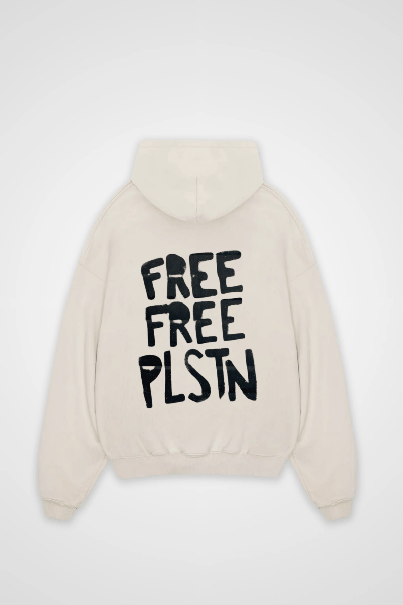 PALESTINE - OVERSIZED HOODIE BACKPRINT - Edeltürke