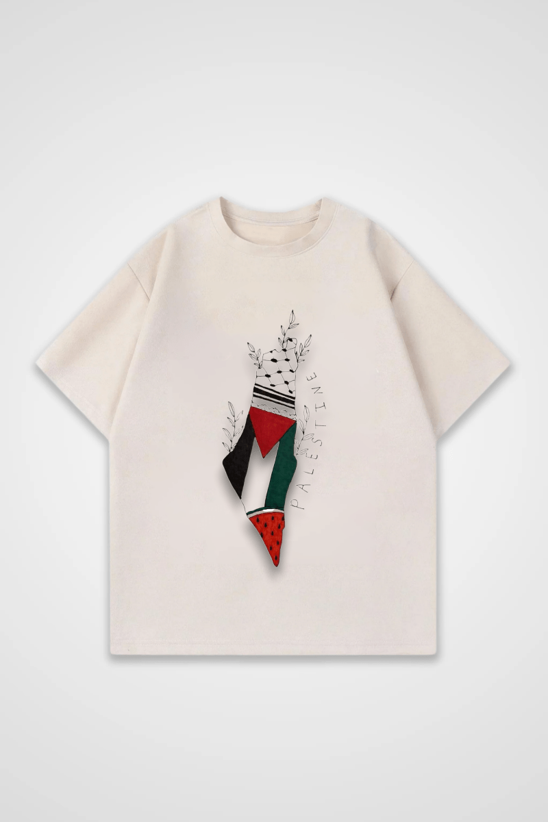 PALESTINE - OVERSIZED SHIRT - Edeltürke