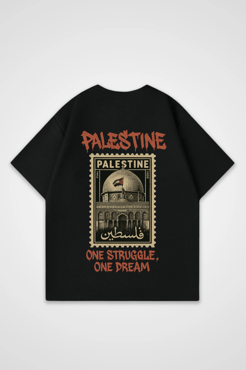 PALESTINE - OVERSIZED SHIRT BACKPRINT - Edeltürke
