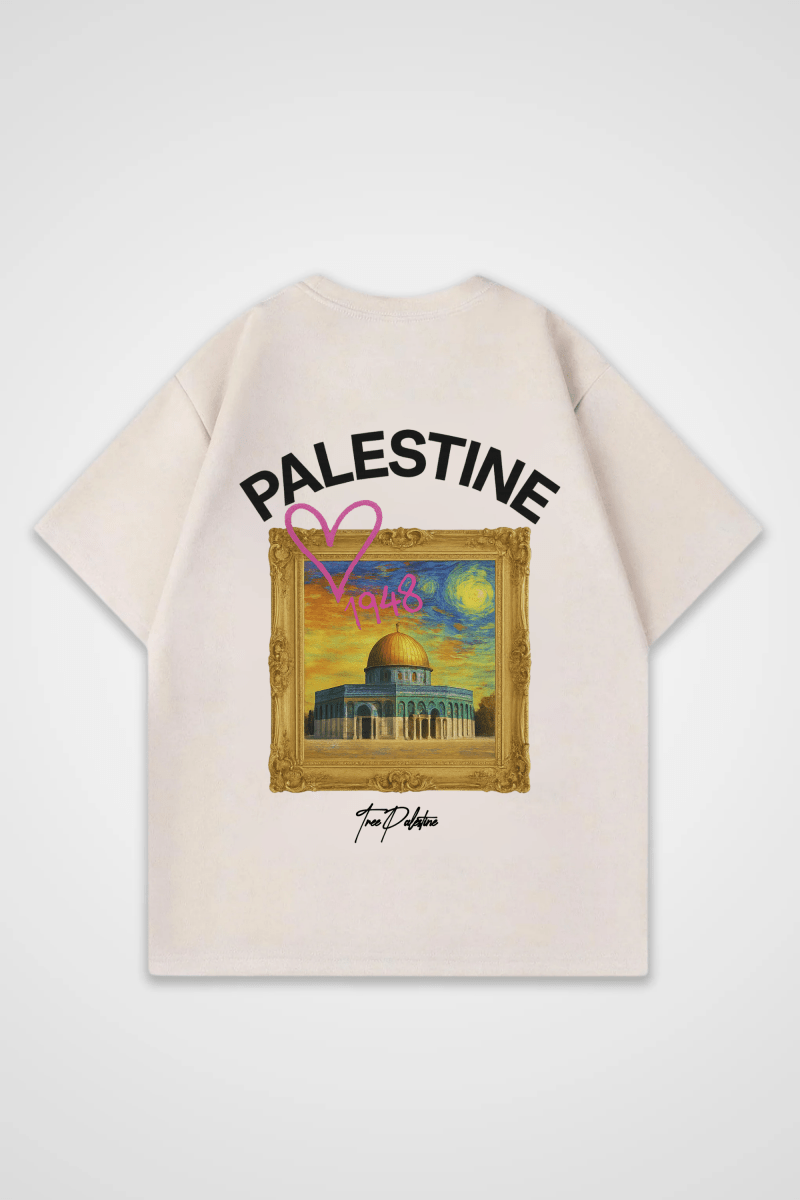 PALESTINE - OVERSIZED SHIRT BACKPRINT - Edeltürke