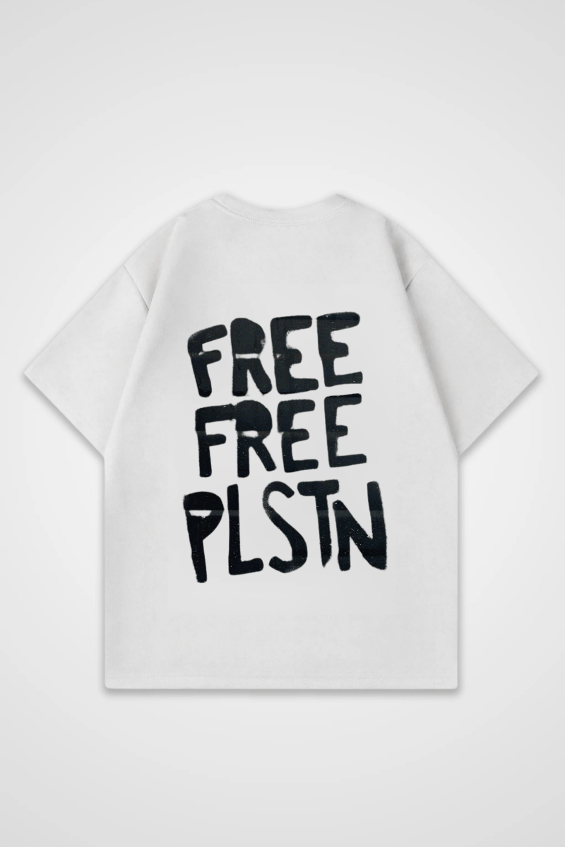 PALESTINE - OVERSIZED SHIRT BACKPRINT - Edeltürke