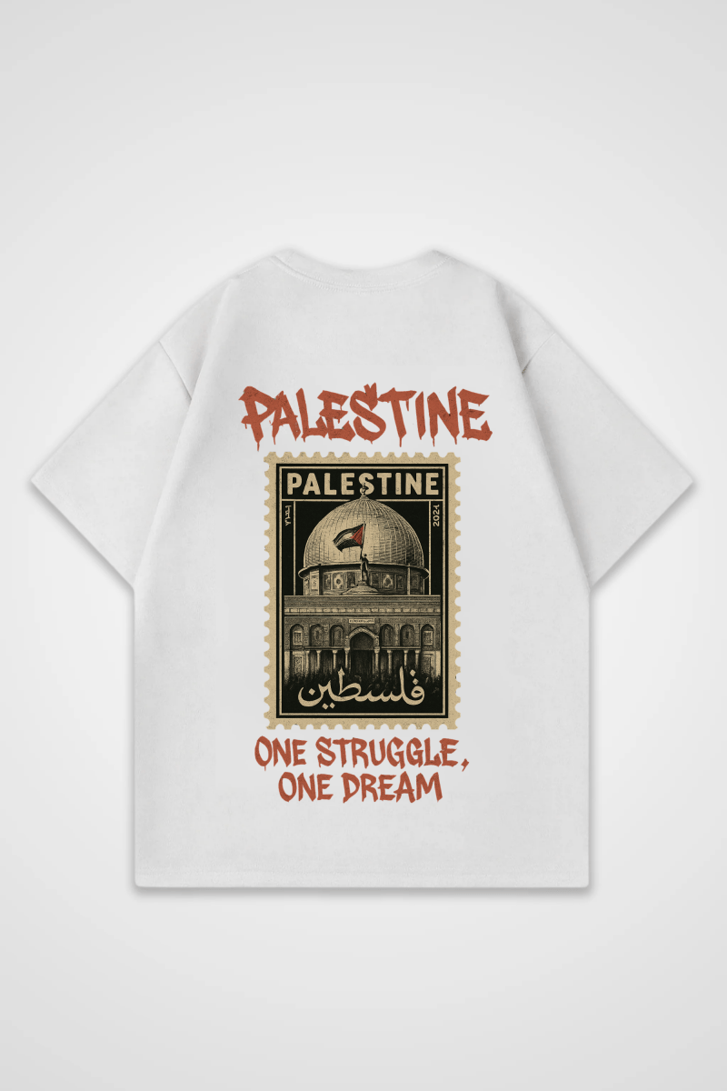 PALESTINE - OVERSIZED SHIRT BACKPRINT - Edeltürke