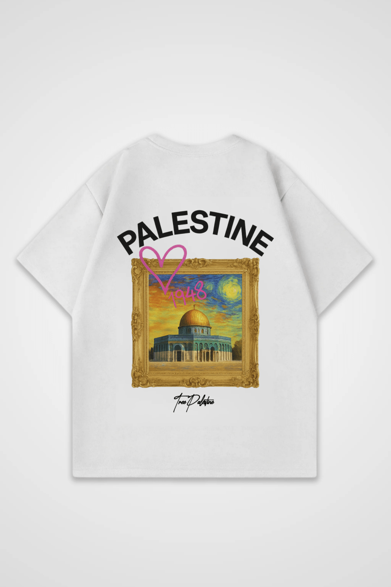 PALESTINE - OVERSIZED SHIRT BACKPRINT - Edeltürke