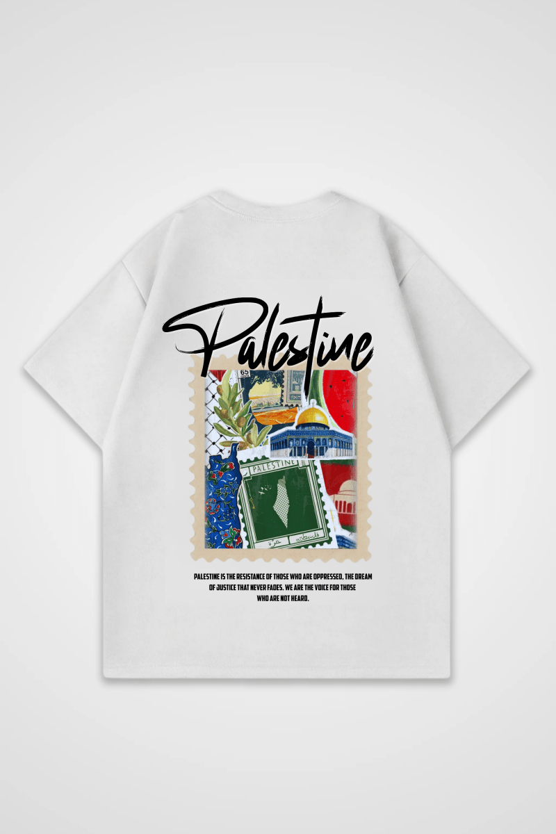 PALESTINE - OVERSIZED SHIRT BACKPRINT - Edeltürke