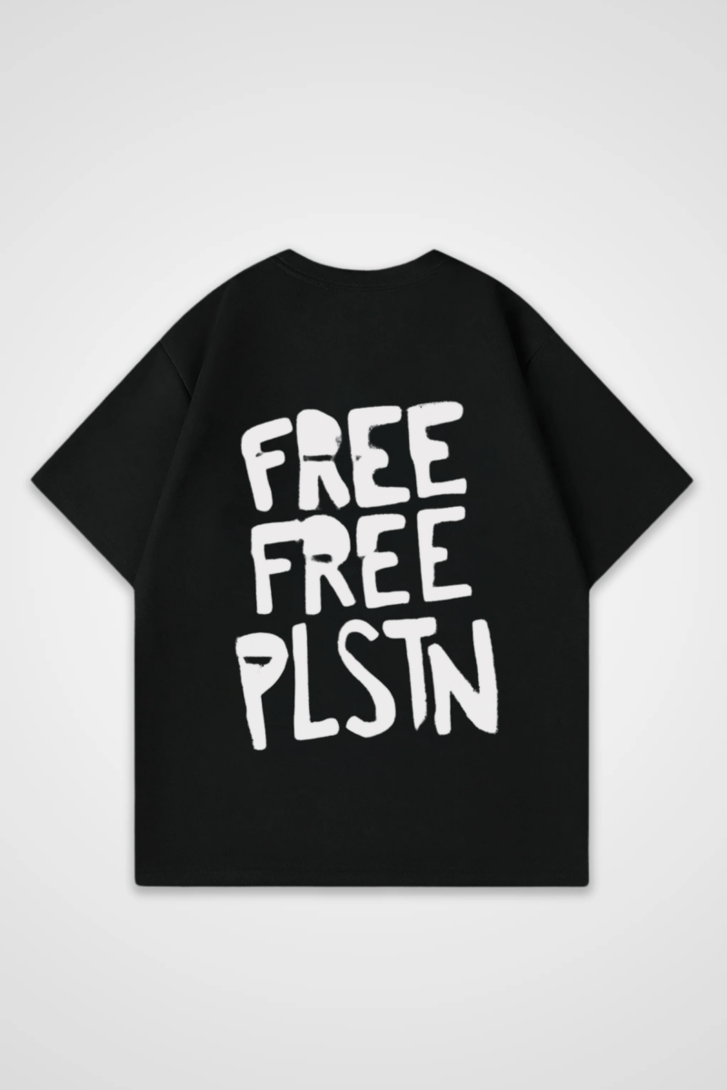 PALESTINE - OVERSIZED SHIRT BACKPRINT - Edeltürke