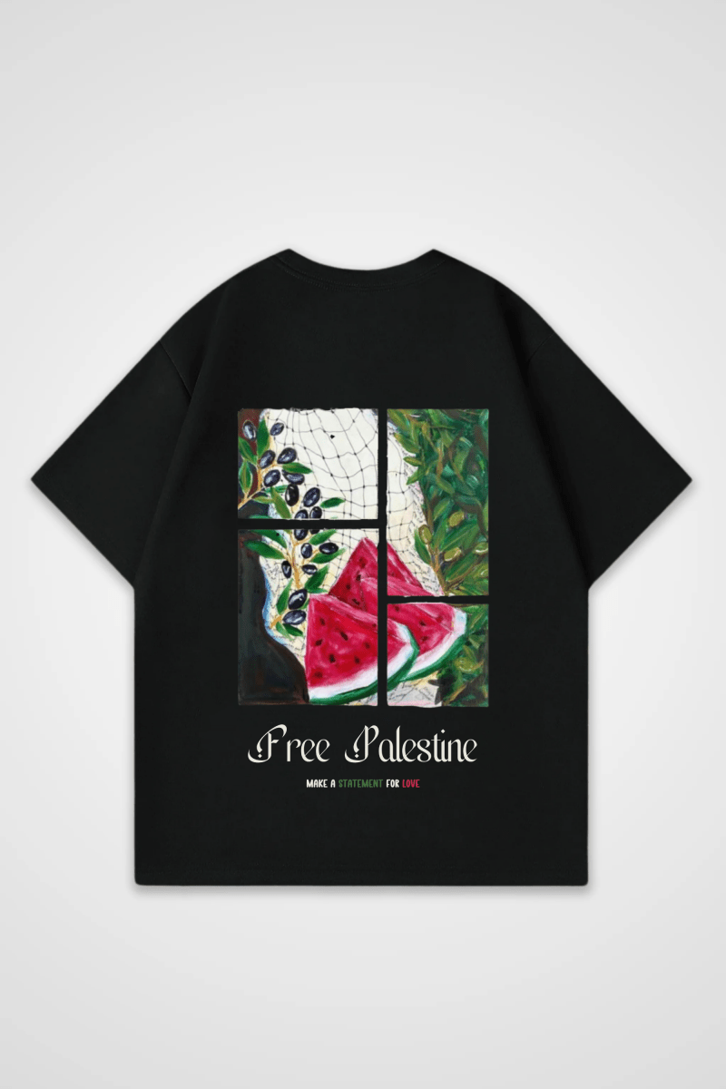 PALESTINE - OVERSIZED SHIRT BACKPRINT - Edeltürke
