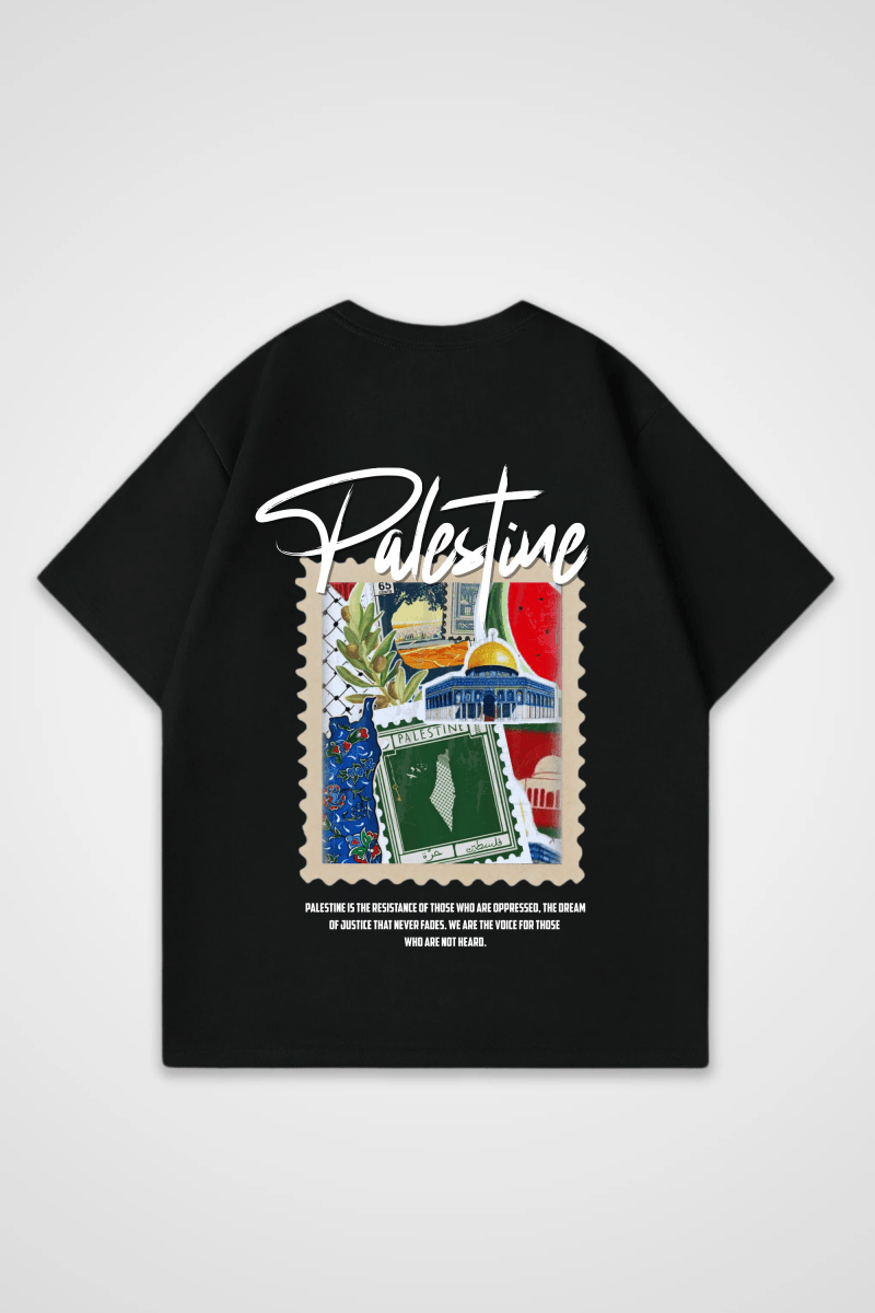 PALESTINE - OVERSIZED SHIRT BACKPRINT - Edeltürke