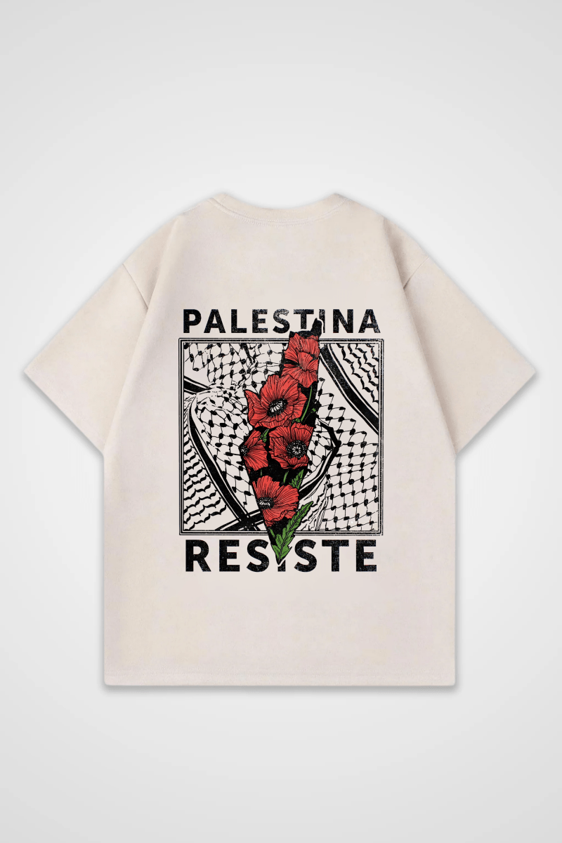 PALESTINE - OVERSIZED SHIRT BACKPRINT - Edeltürke