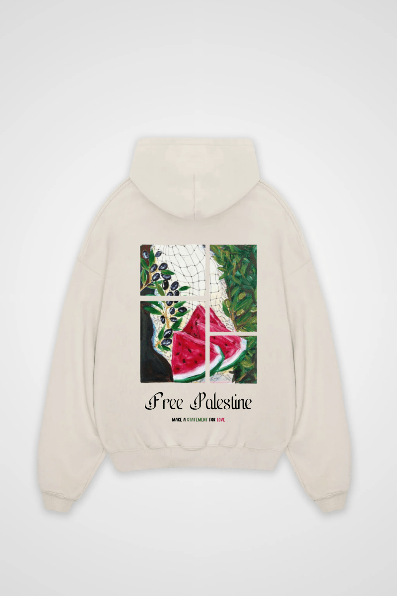 STATEMENT - OVERSIZED HOODIE BACKPRINT - Edeltürke