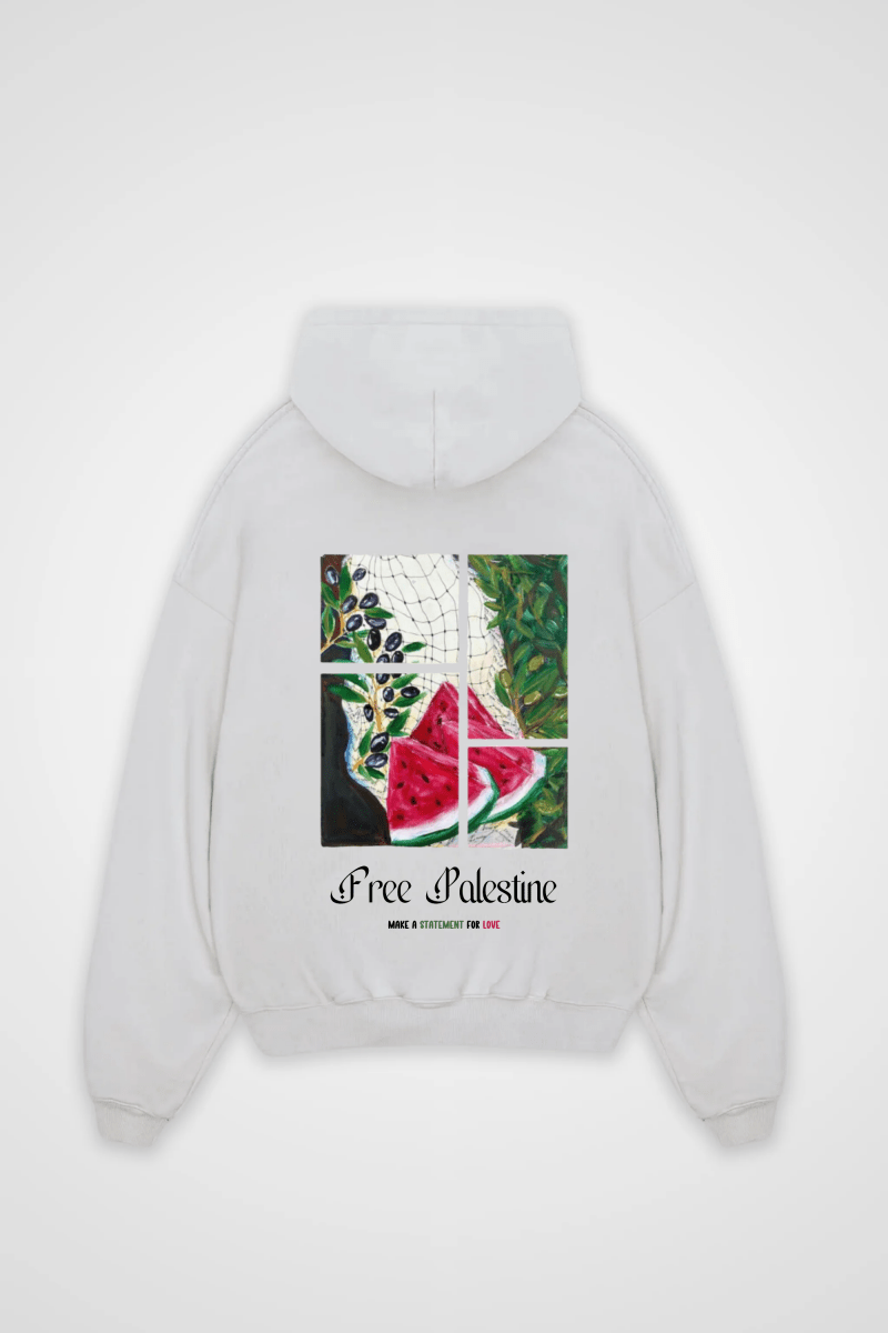STATEMENT - OVERSIZED ZIPPER HOODIE - Edeltürke