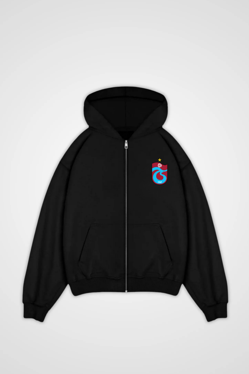 TRABZON - OVERSIZED ZIPPER HOODIE - Edeltürke