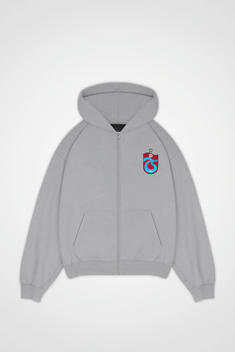 TRABZON - OVERSIZED ZIPPER HOODIE - Edeltürke