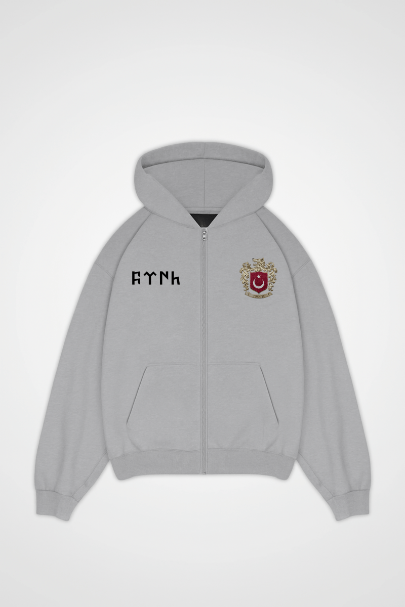 TÜRKIYE - OVERSIZED ZIPPER HOODIE - Edeltürke