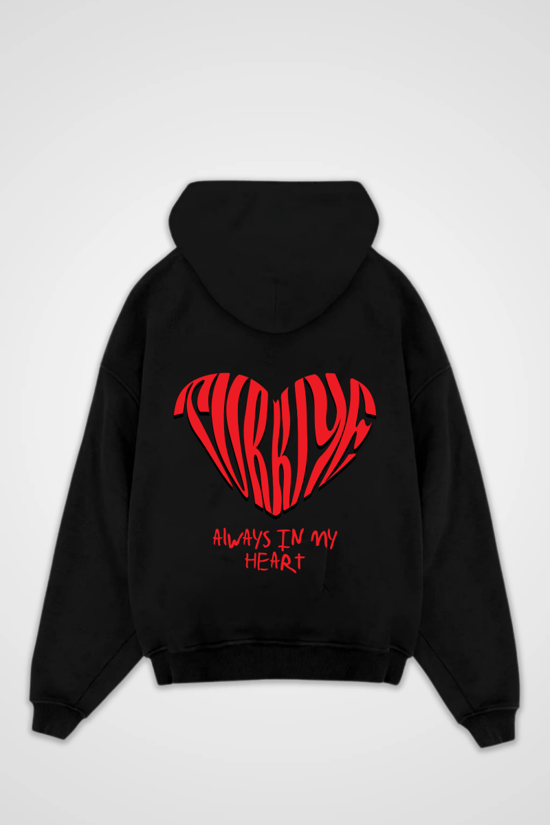 TURKIYE - OVERSIZED ZIPPER HOODIE - Edeltürke